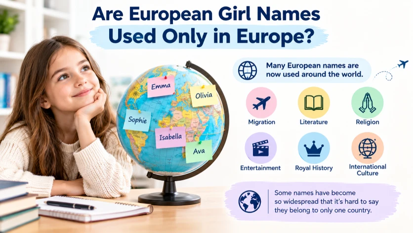Are European Girl Names Used Only in Europe?