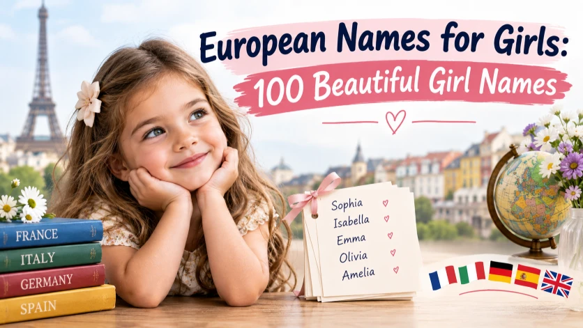european names for girls