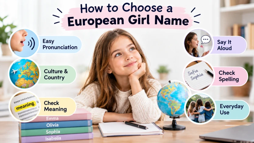 How to Choose a European Girl Name