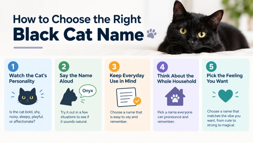 How to Choose the Right Black Cat Name