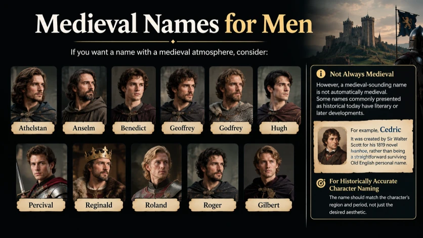 Medieval Names for Men