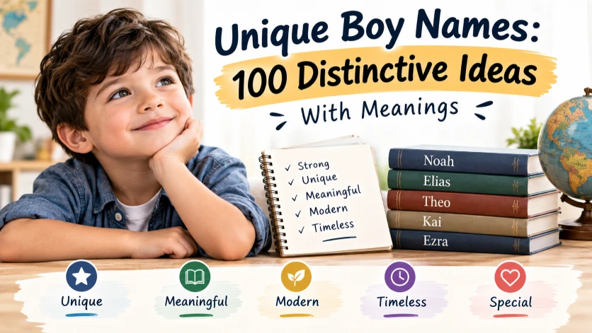 unqiue boy names