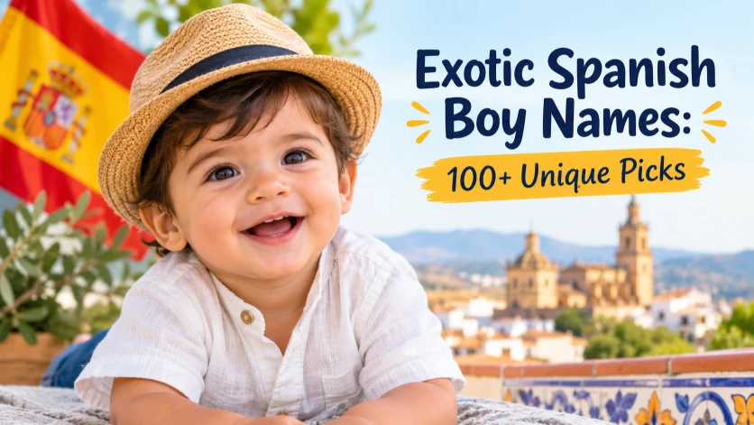 exotic spanish baby boy names