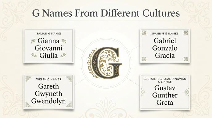 G Names From Different Cultures