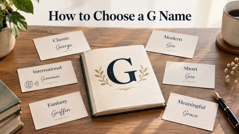 How to Choose a G Name