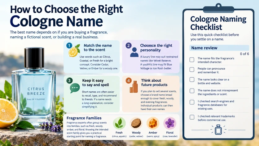 How to Choose the Right Cologne Name