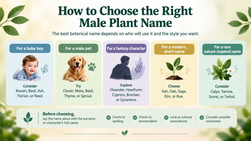 How to Choose the Right Male Plant Name