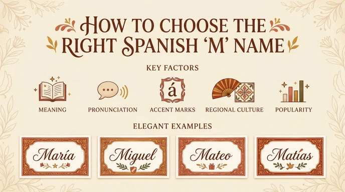 How to Choose the Right Spanish M Name