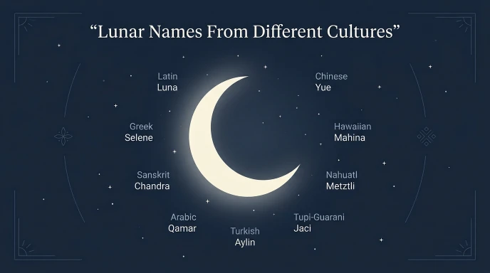 Lunar Names From Different Cultures