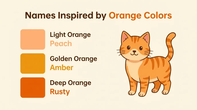 Names Inspired by Orange Colors