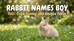 rabbit names boy