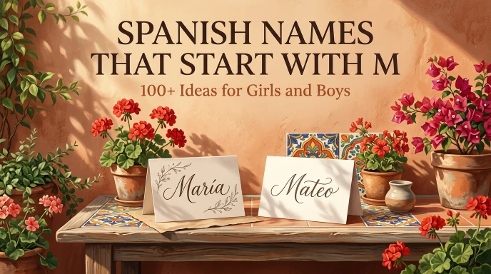 spanish names that start with m